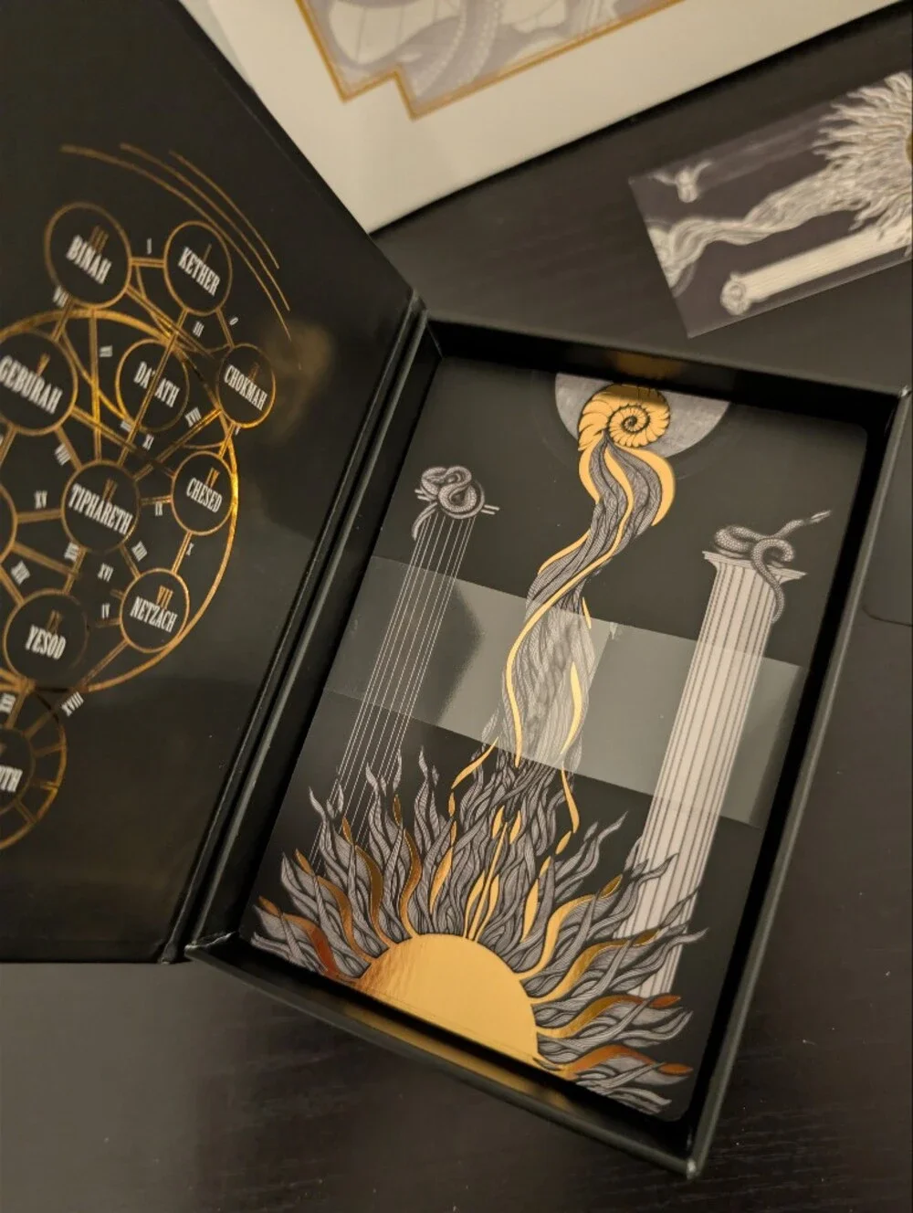 Conjunction Tarot Deck By Ina Auderieth with Signed Numbered Art Book